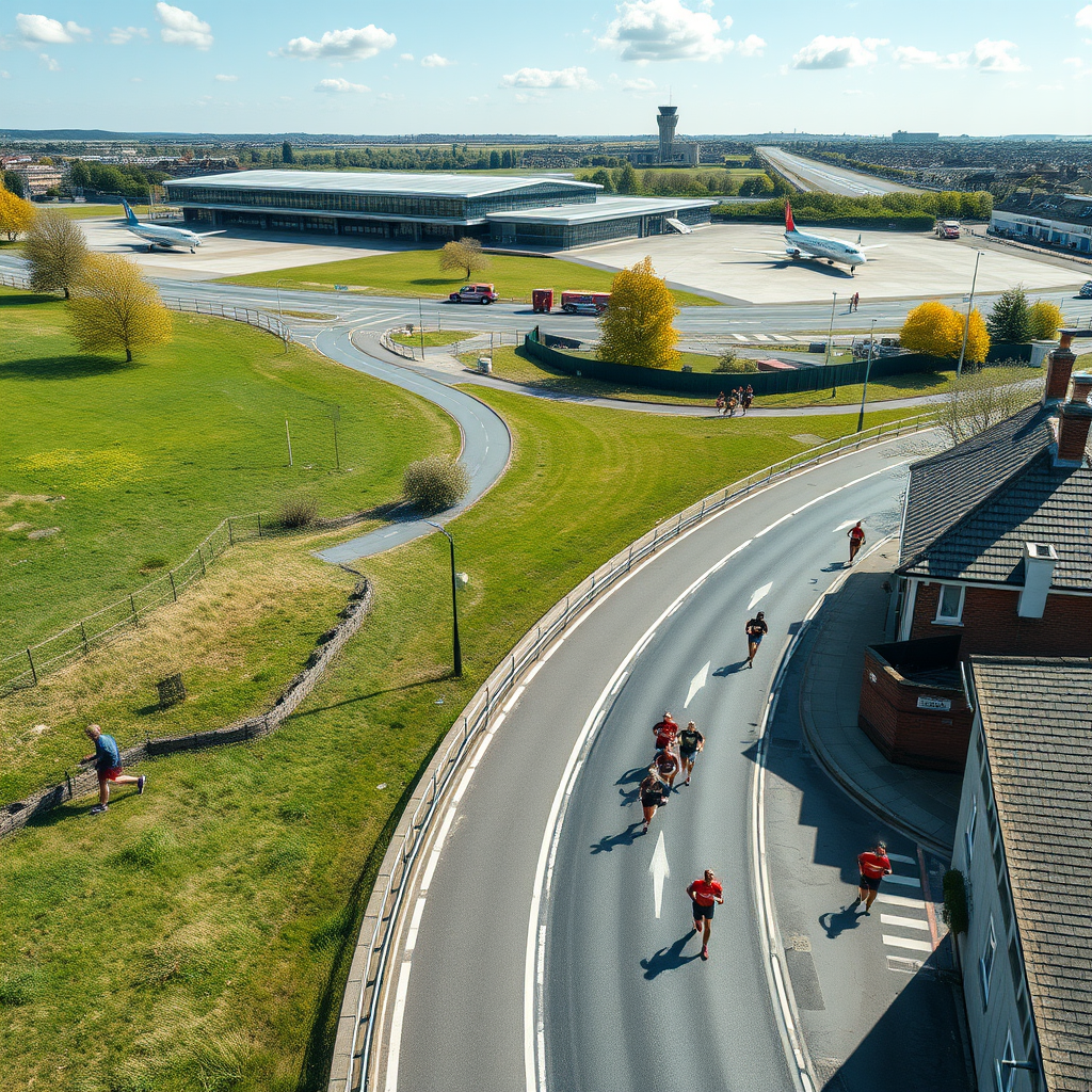 Cardiff Airport named official half marathon partner